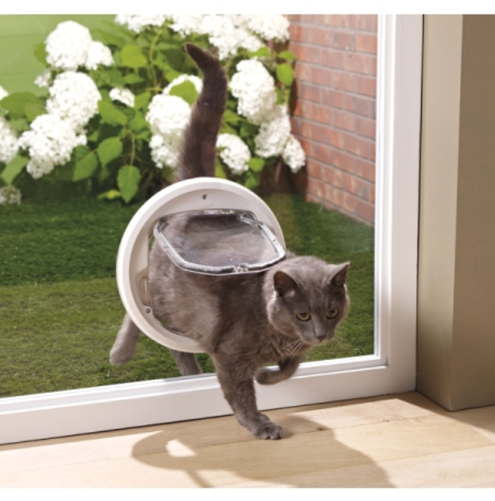 Pose de vitrage pour chatière